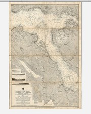 Vintage admiralty chart. for sale  GULLANE