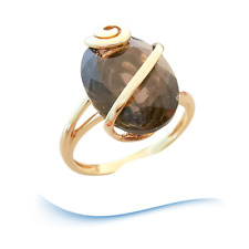 Bague quartz fumé d'occasion  Meyzieu