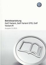 Golf variant betriebsanleitung gebraucht kaufen  Padenstedt