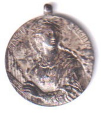 Medaglia antica sancta usato  Milano
