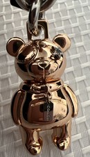 Chaveiro Coach 3D metal bolsa urso charme chaveiro FOB ouro rosa e prata olho de estrela comprar usado  Enviando para Brazil