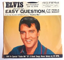 Rare 45t elvis d'occasion  La Motte-Servolex