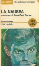 Nausea sartre jean usato  Busto Arsizio