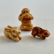 Three precious carved for sale  Raleigh