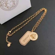 Versace medusa necklace for sale  Monterey Park