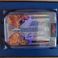 2022 Leaf Vibrance Signatures 2, cristais Khabib Nurmagomedov e Cris Cyborg ", usado comprar usado  Enviando para Brazil