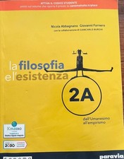 Filosofia esistenza 2a usato  San Nazzaro
