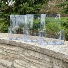 Acrylic brochure holder for sale  Dublin