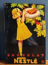 Vintage nestlé metal d'occasion  Expédié en Belgium