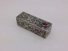 silver lipstick holder for sale  SOMERTON