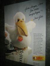 Steiff pelikan werbung gebraucht kaufen  Lüdenscheid