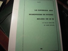 Prisonniers belges 40 d'occasion  Neuilly-sur-Seine