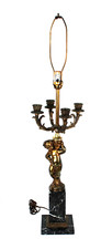 Antique candelabra cherub for sale  Ocala