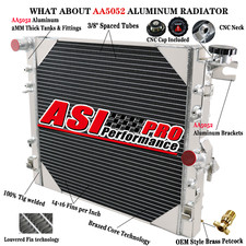Rows aluminum radiator for sale  Chino