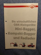 Prospekt broschüre radlader gebraucht kaufen Prospekt broschüre radlader gebraucht kaufen  Lemgo