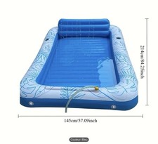 Piscine matelas gonflable d'occasion  La Chapelle-Saint-Luc