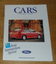 Ford brochure 1990 for sale  FAREHAM