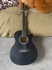 Gear4music black cutaway for sale  LIVERSEDGE