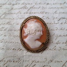 Camée vintage coquillage d'occasion Camée vintage coquillage d'occasion  Nantes-