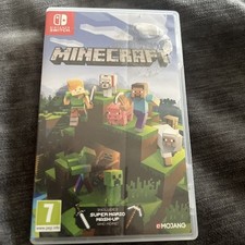 Minecraft nintendo switch for sale  BILLERICAY