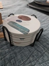 Coasters set round for sale  Frisco