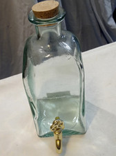 Bouteille verre robinet d'occasion  Yzeure