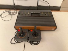 Testado! Lote 2600 console sistema controlador joystick original grão madeira Atari comprar usado  Enviando para Brazil