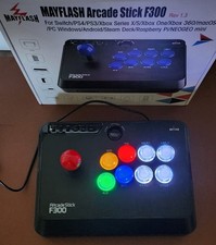 Mayflash F300 Arcade Fight Stick - Modificado con botones LED segunda mano  Embacar hacia Mexico