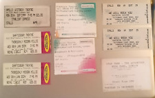 Theatre ticket stubs for sale  SWANSCOMBE