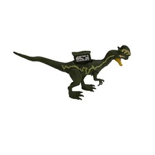 Boneco de DNA Jurassic World Dilophosaurus dinossauro brinquedo verde 4" comprar usado  Enviando para Brazil