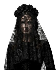 Schwarzer witwen schleier gebraucht kaufen Schwarzer witwen schleier gebraucht kaufen  Pliening