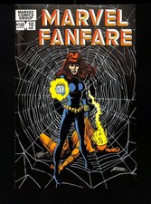 Capa Viúva Negra Marvel Fanfare #10 George Perez! Marvel 1983, usado comprar usado  Enviando para Brazil