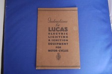 Lucas motorcycle electrics for sale  ST. ANDREWS