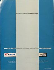 1999 crest toothpaste for sale  Oakland