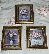 Set vintage floral for sale  Fallbrook