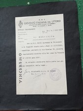 Documento gioventù italiana usato Documento gioventù italiana usato  Roma