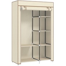 Homcom fabric wardrobe for sale  GREENFORD