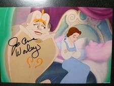 Foto 4x6 autógrafa firmada a mano como ARMARIO JO ANNE WORLEY - BELLA Y LA BESTIA segunda mano  Embacar hacia Mexico