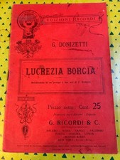 Libretti opera lucrezia usato Libretti opera lucrezia usato  Bologna