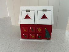 Christmas advent wooden for sale  SALFORD