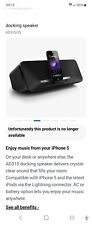 Philips docking speaker for sale  WOLVERHAMPTON
