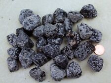 Snowflake obsidian tumbling for sale  Sandy