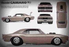 Chevrolet camaro 1968 for sale  UK