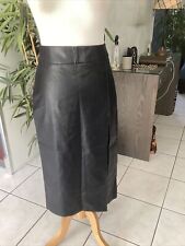 Jupe longue cuir d'occasion  Andeville