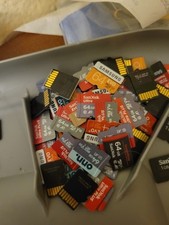 Usado, Lote de 100 cartões de memória SanDisk 64GB micro SD SDHC transflash Sandisk PNY etc comprar usado  Enviando para Brazil