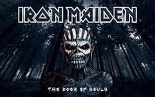 NOVO IRON MAIDEN O Livro das Almas ENORME 3x5 pés pôster tapeçaria bandeira bandeira comprar usado  Enviando para Brazil