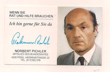 Autogramm norbert pichler gebraucht kaufen  Berlin