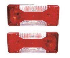 Par de lanternas traseiras traseiras OS NS chassi cabine van 2010-On para Fiat Doblo Mk2 comprar usado  Enviando para Brazil