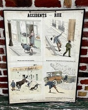 Ancienne affiche carte d'occasion  Haubourdin