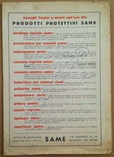 Materiali edili brochure usato  Milano